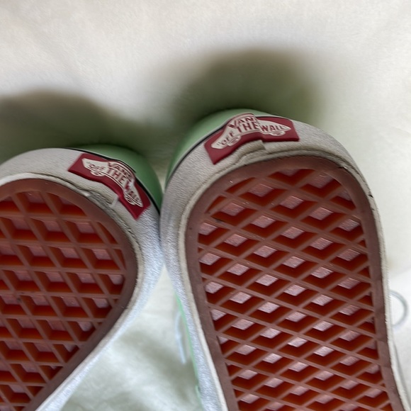 Vans Unisex Canvas Era Mint Green Sneakers - Picture 4 of 8